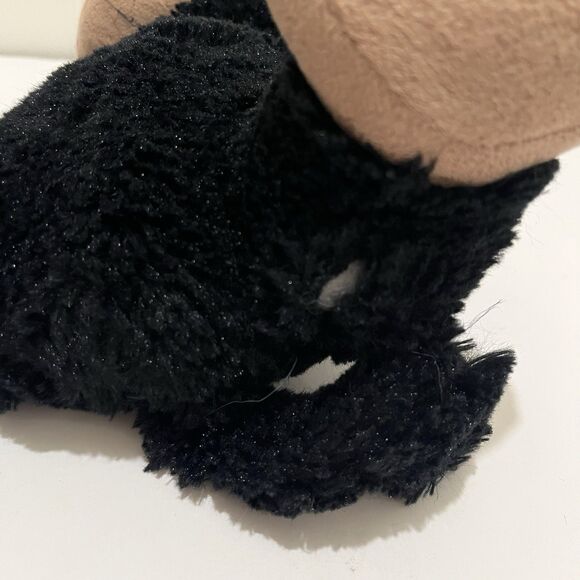 Anico International Monkey Plush Stuffed Animal Head Sideways Black Brown 9" - Picture 8 of 9